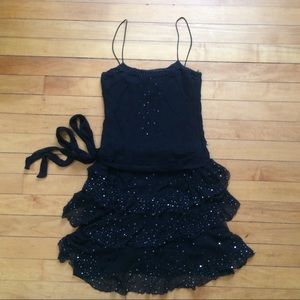 Zara chic black dress